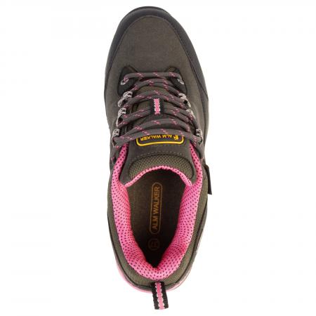  Trekkingschuhe Ventura Pro Low Damen (Khaki/Pink)