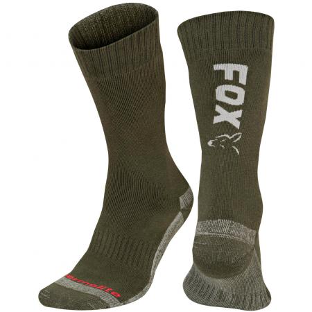Fox Collection Thermolite Long Socks (Green/Silver)