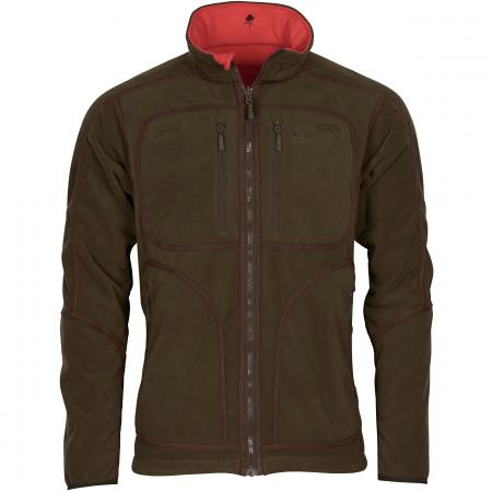  Furudal Reversible Fleece Jacket Men (H.Brown/Red)