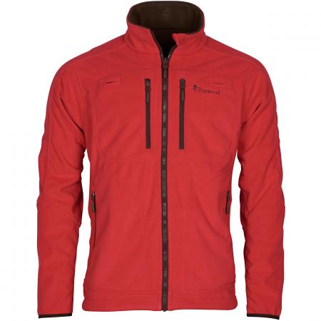  Furudal Reversible Fleece Jacket Herren (H.Brown/Red)