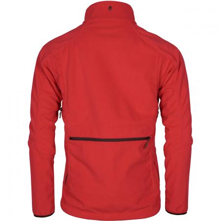  Furudal Reversible Fleece Jacket Herren (H.Brown/Red)