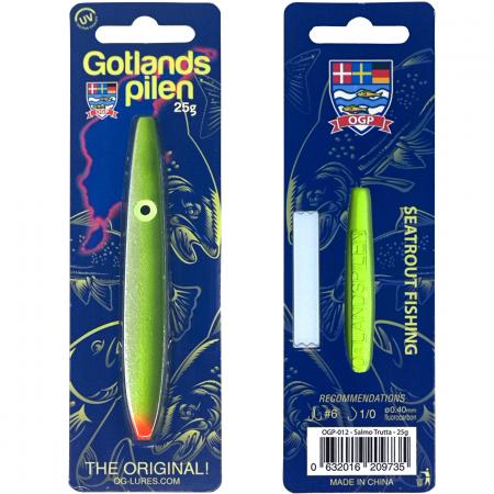 Meeresköder Gotlandspilen (Salmo Trutta)
