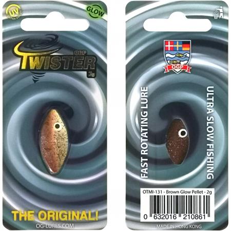  Twister (Brown Glow Pellet)