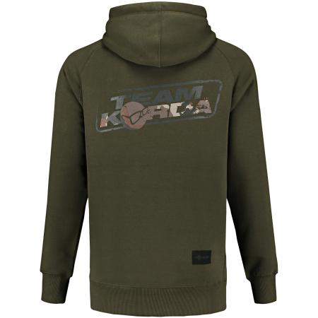  Team Korda Hoodie Herren (Dark Olive)