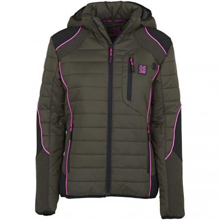  Dolomit Hunting Jacket Damen (Oliv/Pink)