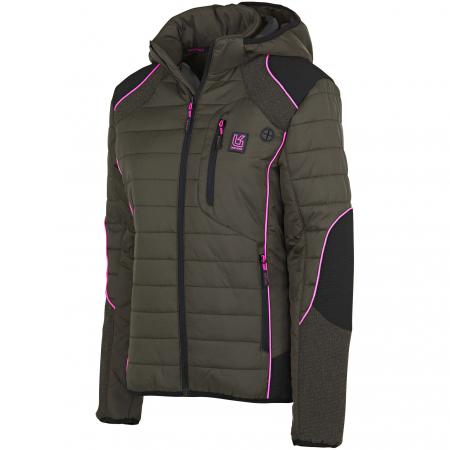  Dolomit Hunting Jacket Damen (Oliv/Pink)