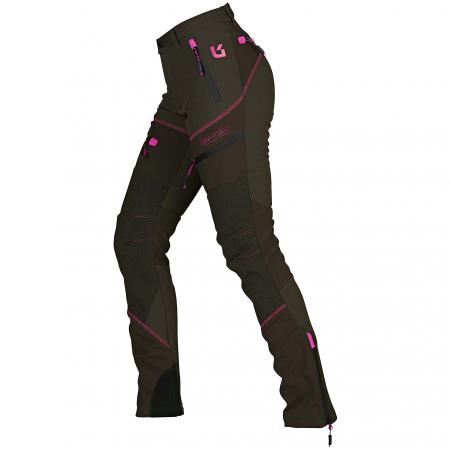 Univers San Gottardo U-Tex Hunting Trousers Damen (Oliv/Pink)