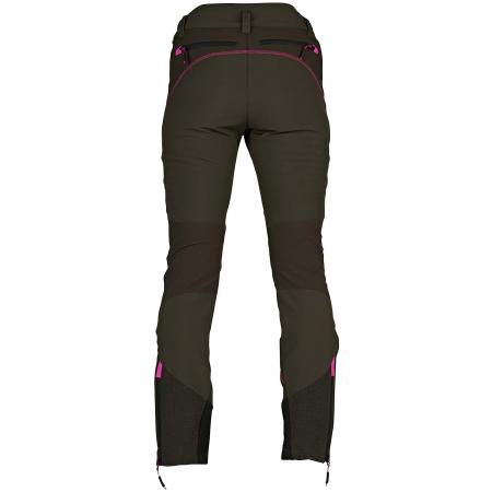 Univers San Gottardo U-Tex Hunting Trousers Damen (Oliv/Pink)