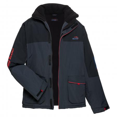  Outdoorjacke Joppe Herren (Blau/Schwarz)