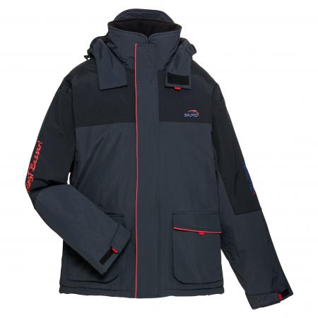  Outdoorjacke Joppe Herren (Blau/Schwarz)