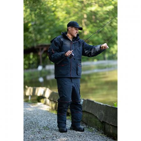 Salmo Outdoorjacke Joppe Herren (Blau/Schwarz)