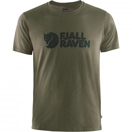  Övik Logo T-Shirt M Herren (Dark Olive)