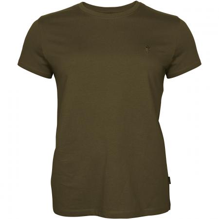  3er-Set: T-Shirts Damen (Green/H.Brown/Khaki)
