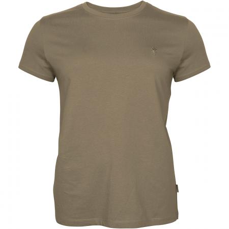 Pinewood 3er-Set: T-Shirts Damen (Green/H.Brown/Khaki)