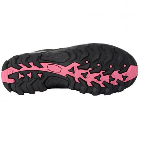  Samaris III Low Wanderschuhe Damen (Dark Steel / Pink Potion)