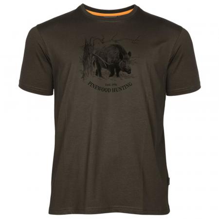  Wild Boar T-Shirt Herren (Suede Brown)