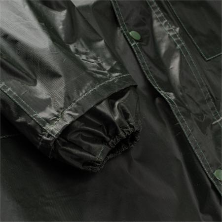  Regenmantel Unisex (Oliv)