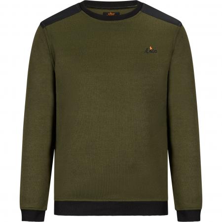  Pullover Björn Herren (Oliv/Schwarz)