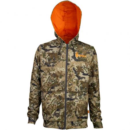 GO Core Zip-Through Hoodie Herren (Biarri Camo)