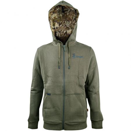  GO Core Zip-Through Hoodie Herren (Olive)