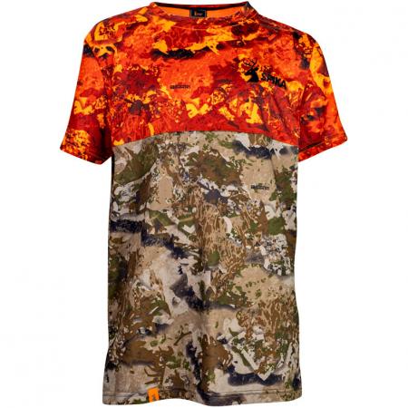  Trail T-Shirt Kinder (Biarri Blaze)
