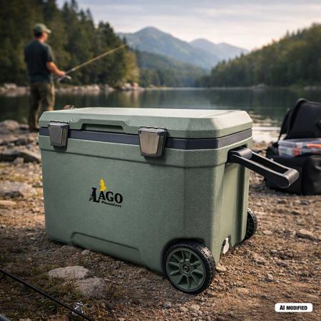 il Lago Passion 50L Kühlbox Master, mit Rädern