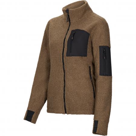 Teddyjacke Levina Damen (Braun/Schwarz)