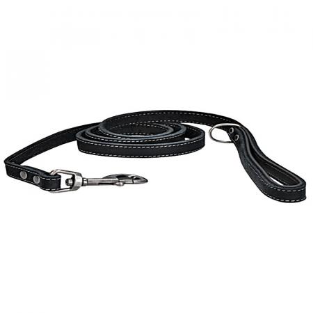  Leather dog leash