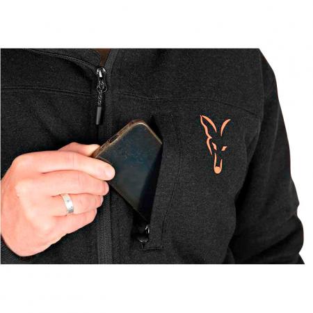 Fox Collection Sherpa Jacket Herren (Black/Orange)