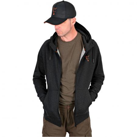  Collection LW Hoody Herren (Black/Orange)