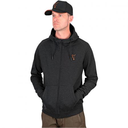  Collection LW Hoody Herren (Black/Orange)