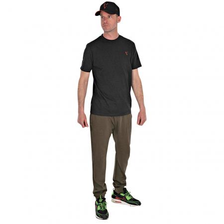 Fox Collection T-Shirt Herren (Black/Orange)