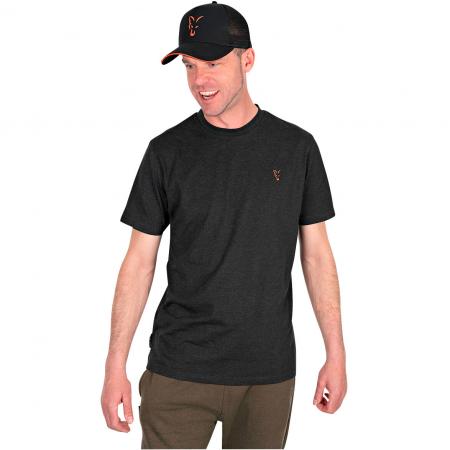  Collection T-Shirt Herren (Black/Orange)