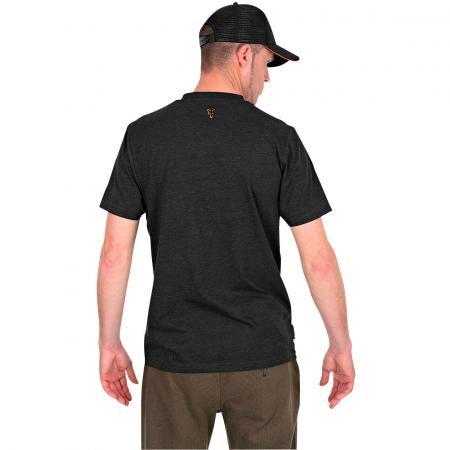 Fox Collection T-Shirt Herren (Black/Orange)