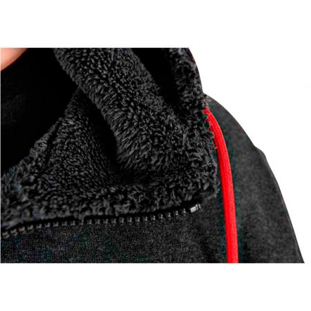  Reversible Sherpa Hoody Men (Black)
