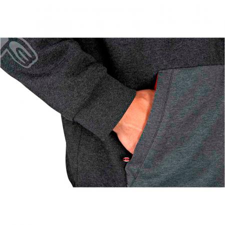  Reversible Sherpa Hoody Herren (Black)