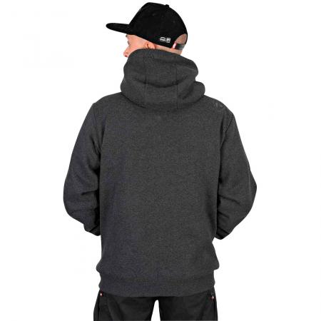 Reversible Sherpa Hoody Herren (Black)