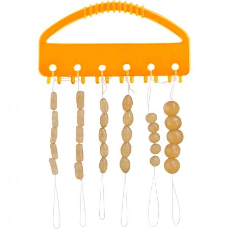  Silicone cord stoppers and beads
