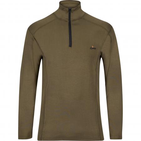  Zipperpullover Larvic Herren (Oliv)