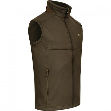  Kylar Fleece Vest Men (Dark Brown)