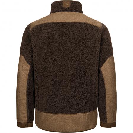  Sherpa Fleece Jacket Men (Dark Brown)