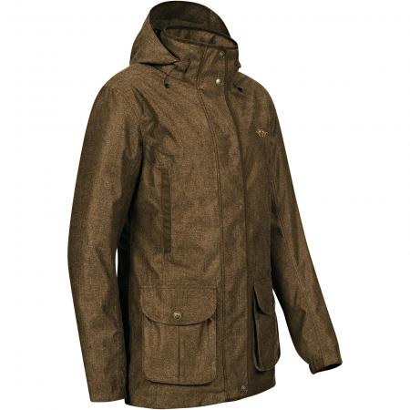  Celine Vintage Coat Women (Dark Brown Melange)