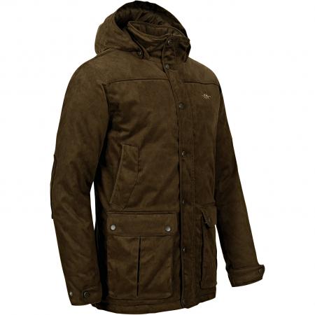  Marlo Suede Winter Jacket Men (Dark Brown)