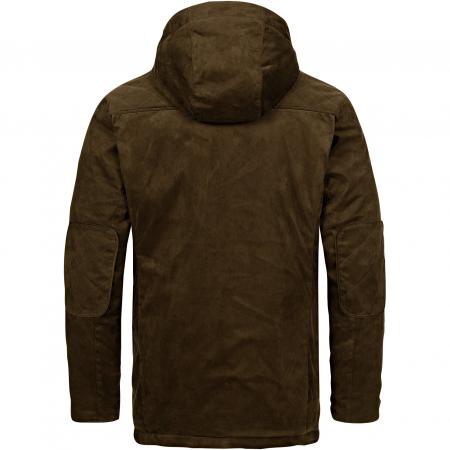  Marlo Suede Winter Jacket Men (Dark Brown)