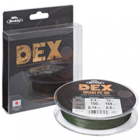  DEX BRAID X8 (150 m, Moss Green)