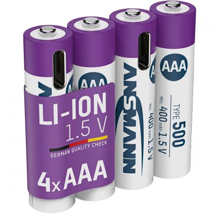  Lithium Akku Micro AAA Typ 500