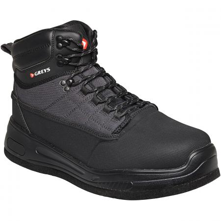 Greys Tail Felt Sole Wading Boots Herren (Schwarz)