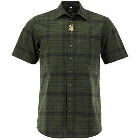  Shirt 1/2 Sleeve Regular Fit Men (Olive)