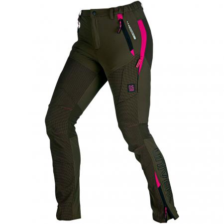 Univers Marmolada Plus Trousers Damen (Green/Fuchsia)
