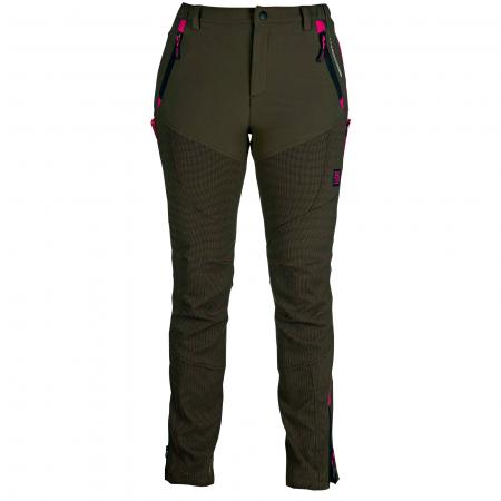 Univers Marmolada Plus Trousers Damen (Green/Fuchsia)